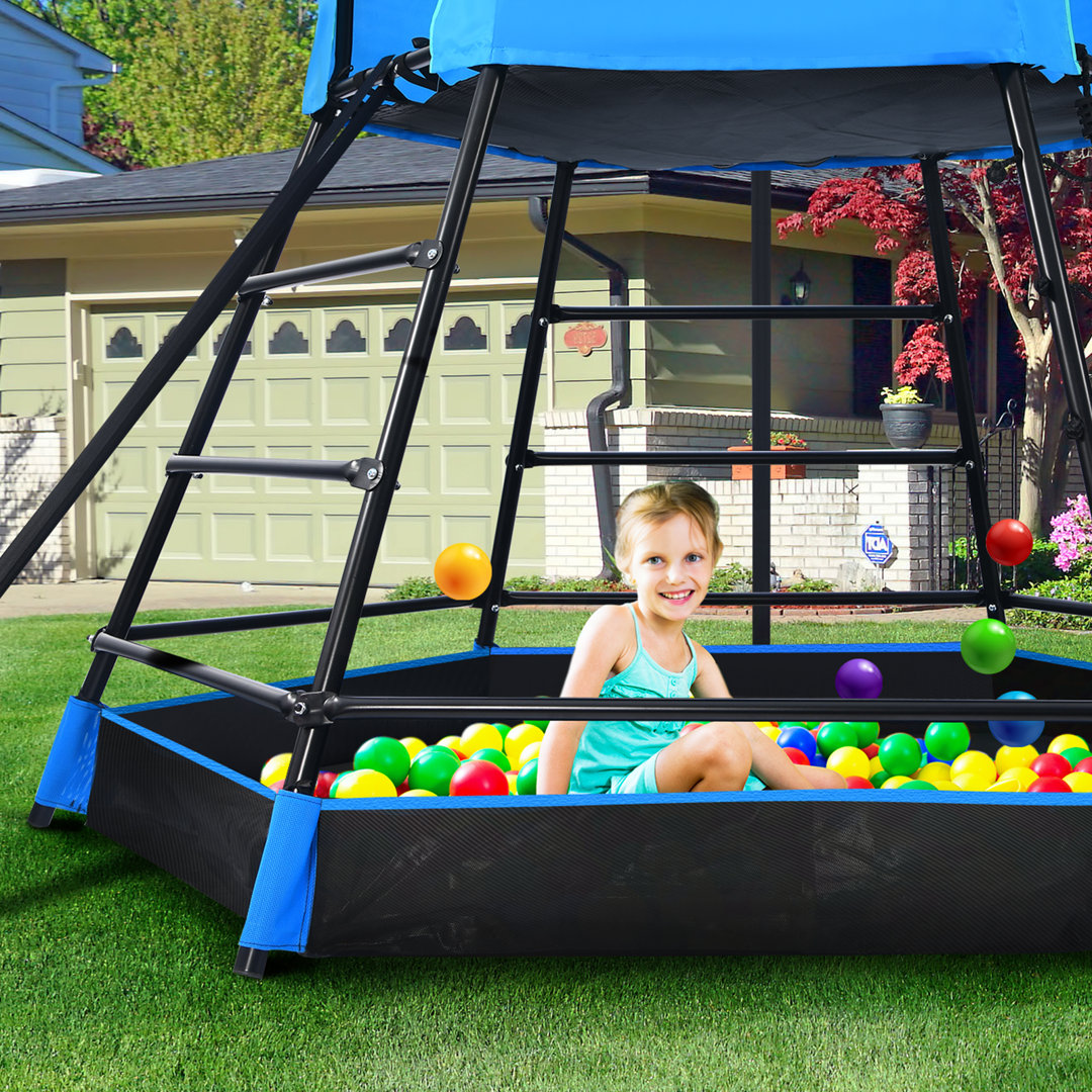 Jungle Gym Climbing Dome With Monkey Bars For Kids